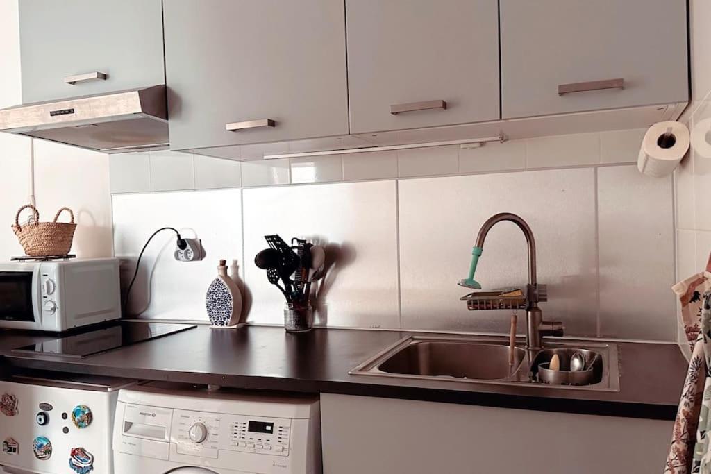Studio Cozy Pour 2 Personnes Paris Bercy 아파트 외부 사진